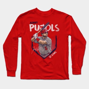 Albert Pujols St. Louis Base Long Sleeve T-Shirt